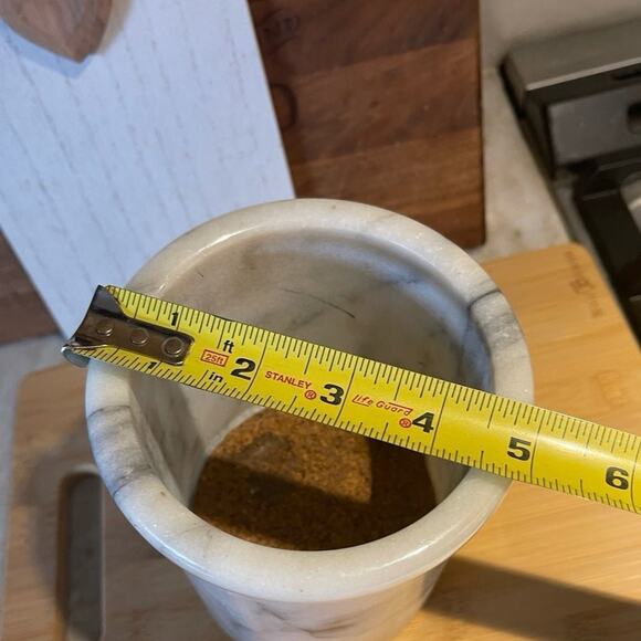 Offset marble wine chiller white and gray - Picture 11 of 12